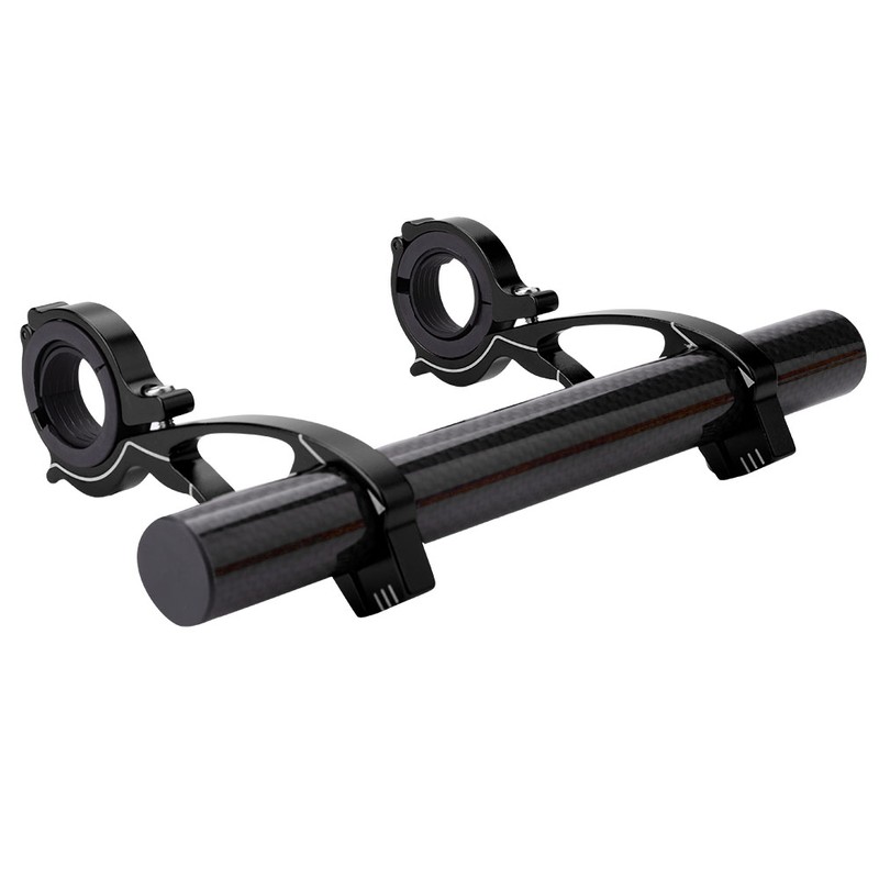 Bike Cycling Handlebar Extender Extension Holder Mount for GPS Lamp/Units/Headlights