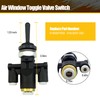 Air Window Toggle Valve Switch 1/4 818-0007-000 Fit for Peterbilt
