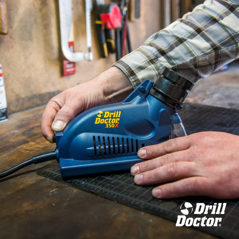 Drill Doctor DD350X Drill Bit Sharpener - 3/32" to 1/2"