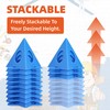 JREEPEE Painters Pyramids Stands - 36 Pcs, Painting Pyramids &