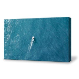 SIGNFORD Canvas Wall Art for Living Room,Bedroom Home Artwork Paintings Aerial Photo Ready to Hang - 12x18 inches