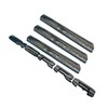4PCS Elevation Sierra 4x4 Overlay Emblem 3D Door Rear Badge