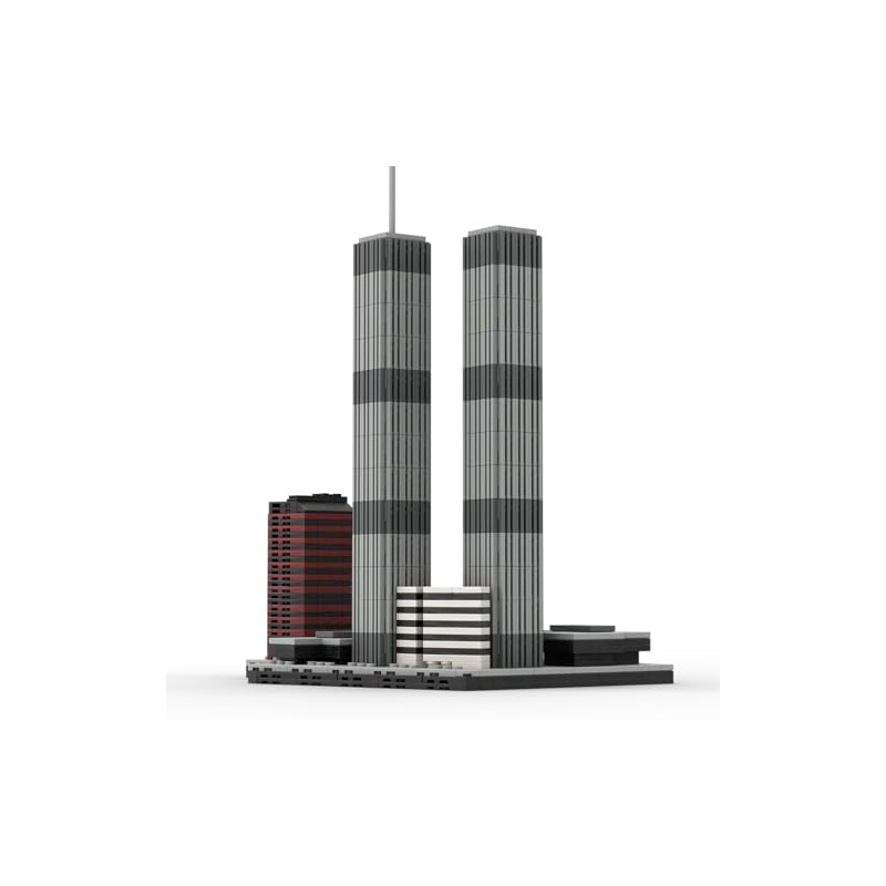 Architecture World Trade Center - Bloques de construcción del Edificio