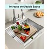 INTRESTIN Roll Up Dish Drying Rack Over Sink, 20.47" x