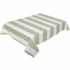 Boanket Waterproof Tablecloth - Sage Green Striped Oil Proof Spill
