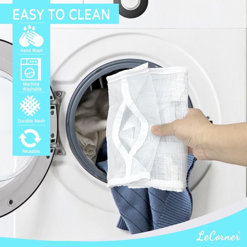 LeCorner Plastic Bag Holder, Large Capacity Grocery Bag Holder, Breathable
