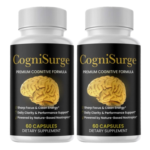 Unbranded (2 Pack) CogniSurge Capsules - Cogni Surge Brain Supplement