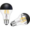 KOOYWAN A19 LED Kopfspiegel black Filament Lampe A60 E27 Filament