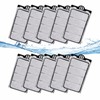GOZILLA 10 Pack Cartridges Turtle Tank Filter Replacement Plates, Suitable