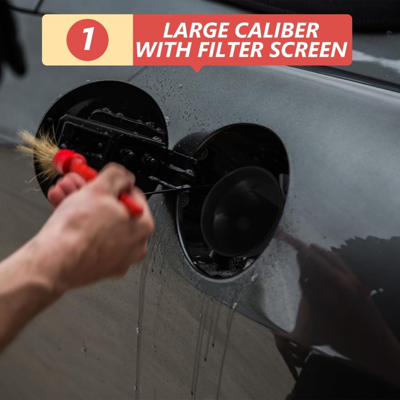 OSALADI 1 Set Refueling Funnel Oil Replacement Funnel Flexible Funnel