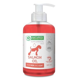 Natures P Lachsöl für Hunde und Katzen, 300 ml