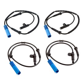 Xinhan 4pcs 34526756384 Front and 34526756385 Rear ABS Wheel Speed Sensor for Mini Cooper R50 R52 R53 OEM Anti-Lock Brake ABS Sensor (4PCS Front-Rear)