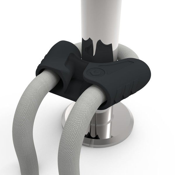 FlexLife - FlexTie (4-Pack) -Innovative Multipurpose Boat Fender Hangers for