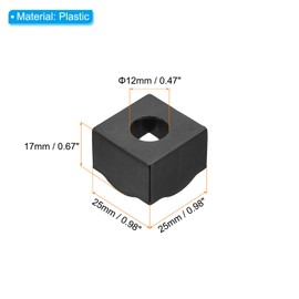 PATIKIL Pool Chalk Holder, 16 Pack Billiard Chalk Storage Holder Portable Cue Chalk Holder Billiards Pool Table Accessory for Billiard Chalk, Black