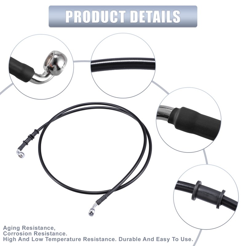 X AUTOHAUX Car Hydraulic Brake Pipe Oil Hose Pipe Fitting