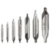 TAODAN 7PCS Silver High Speed Steel Centre Drill Bit Set