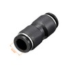 sourcing map Plastic Straight Union Push to Connect Tube Fitting