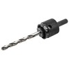 Faithfull FAIHSAUQC Universal Quick Release Heavy Duty Holesaw Arbor Set,