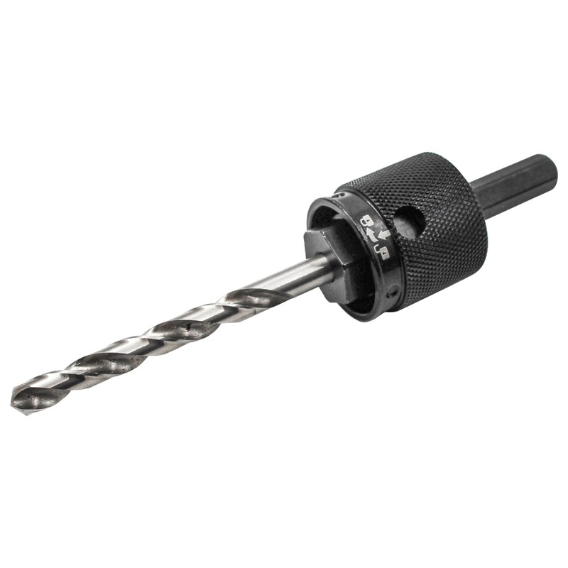Faithfull FAIHSAUQC Universal Quick Release Heavy Duty Holesaw Arbor Set,