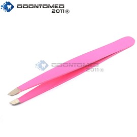 OdontoMed2011 Professional Slant, Tweezers Pink Color
