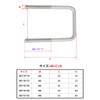 Aopin Square U Bolt 1.97" (50mm) Inside Width U Type