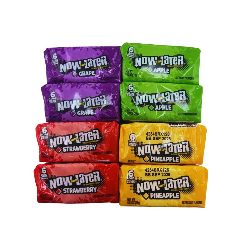 FASO SWEET Now and Later Candy Variety Pack – 24
