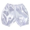 Artec 15058 Soft Satin Pumpkin Pants, J Size, White, Cosplay,