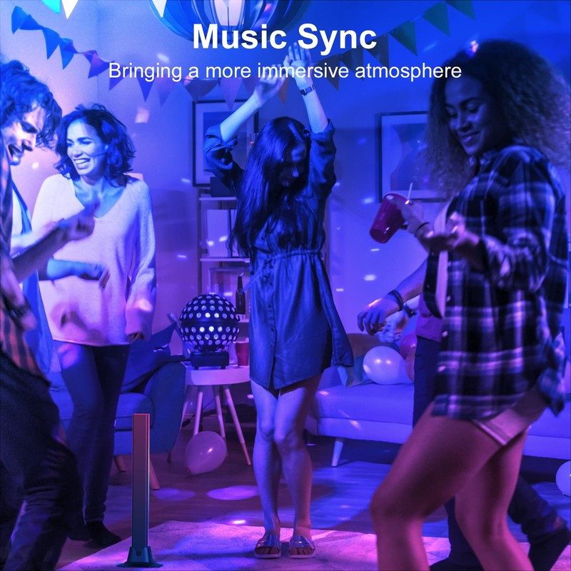 Ustellar RGB Lightbar, Smart Music Sync RGB IC LED Light