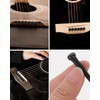 BPTRKOM Guitar Pins Bridge Plastic Guitar Bridge with 2 Pieces