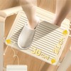 Frezon 3 Step Ladder, Folding Stool With 20CM Widened Pedal,