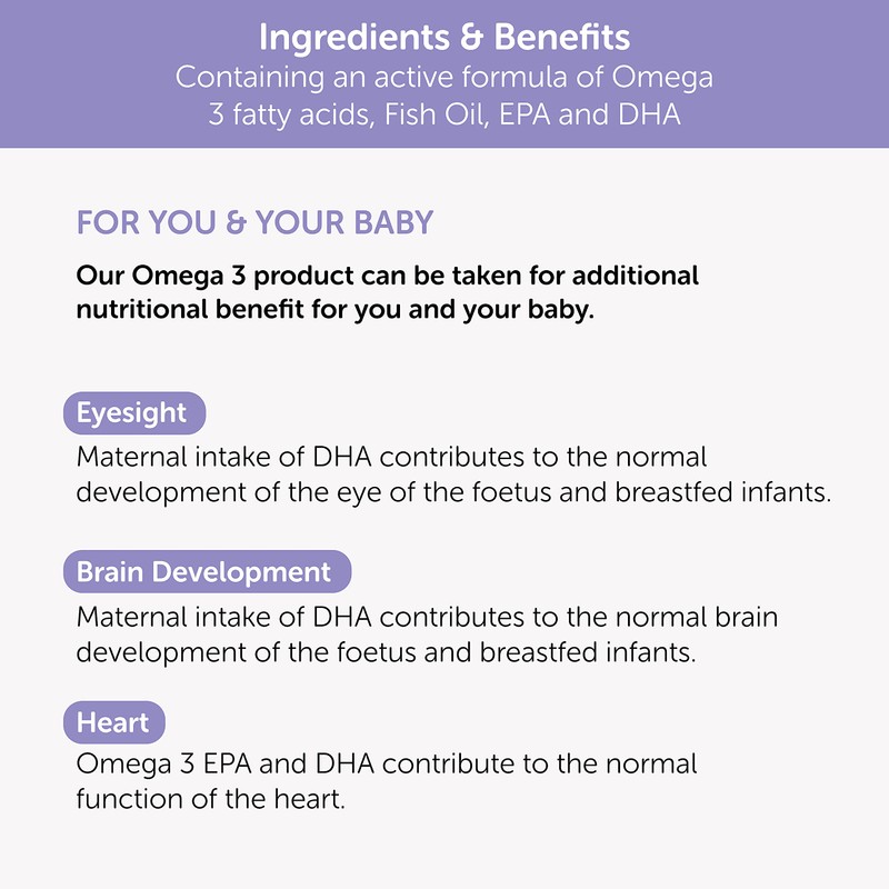 Proceive Conception and Pregnancy Omega 3 - High Strength &