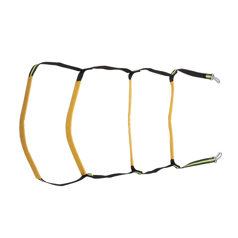 Boat Rope Ladder 4 Steps Foldable Portable Rope Boarding Ladder