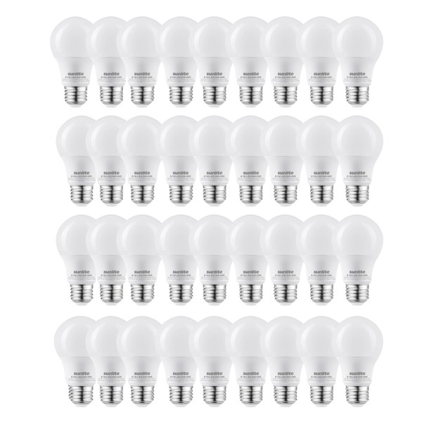 Sunlite A19 Standard LED Light Bulb, 9 Watts (60W Equivalent),