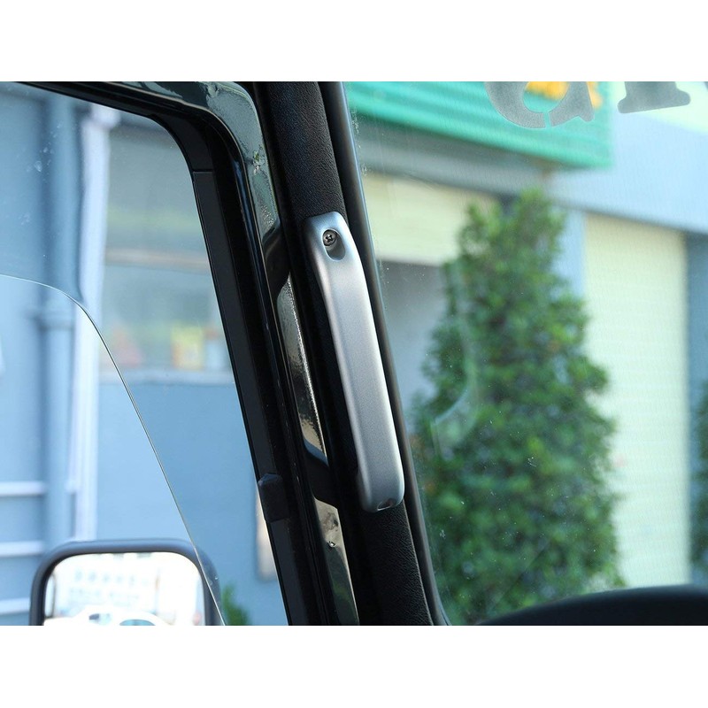 Aluminum Alloy Car Interior Door Grab Handle Frame Trim For