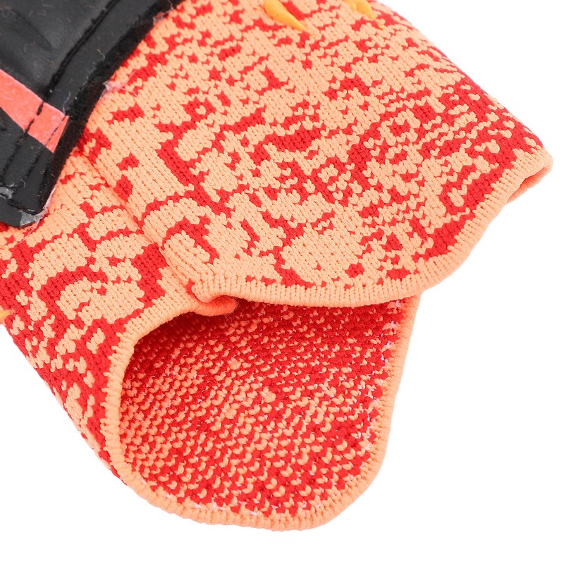 2pcs Soccer Gloves Nylon Polyurethane Fiber Latex Breathable Strong Grip