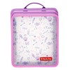 Step by Step Pink Folding File Box with 3 Compartments