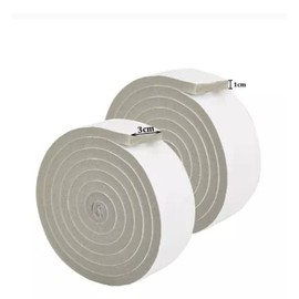 ESTUCHELANDIA Tira Sellado Espuma 3 Cm De Grosor Ventana Puerta Anti Polvo (Gris) cinta autoadhesiva a prueba de viento, sonido, burlete de puerta, a prueba de polvo, tira de sellado de costura de pue