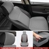 BEITK 2 Pack Leather Front Seat Covers, Universal Sideless Car