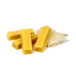 1oz (28g) Beeswax Bar - pure beeswax from Scotland