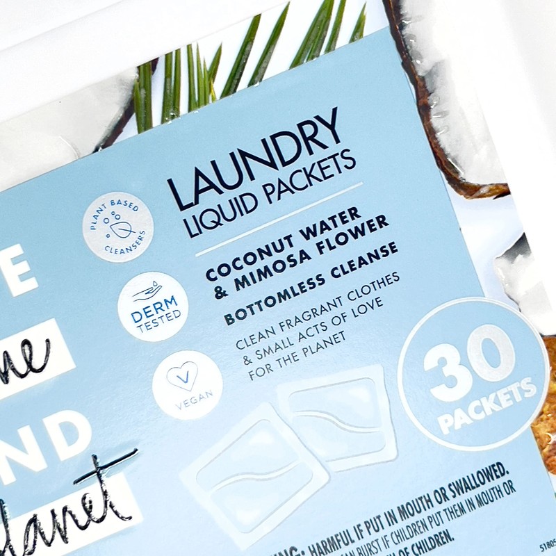 Love Home and Planet Coconut Water & Mimosa Flower Laundry