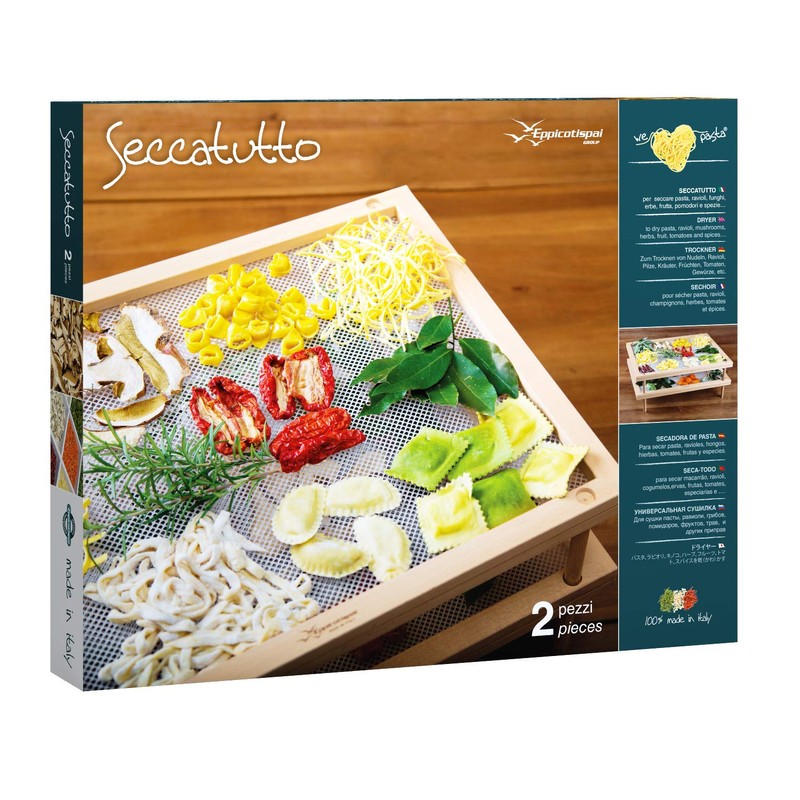 Eppicotispai Set of 2 Stackable Food Dryers to Assemble into