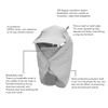 Outdoor Sunscreen Hat Ventilate Adjustable Removable Sun Protection Wide Brim