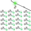 FLKQC Fishing Bells for Rod Tip, 20 Pcs Clip-On Fish