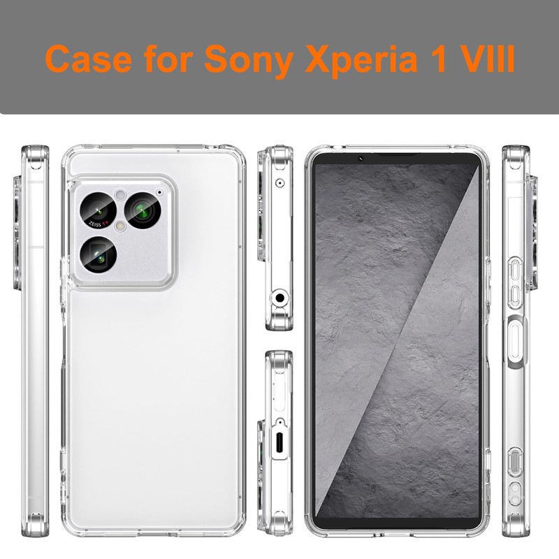 Completely transparent. Shock resistant! McDuLL 1 VIII Case, SO-51G SOG17