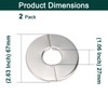 BathAce Shower Arm Flange, Stainless Steel Replacement Wall Split Flange/Escutcheon