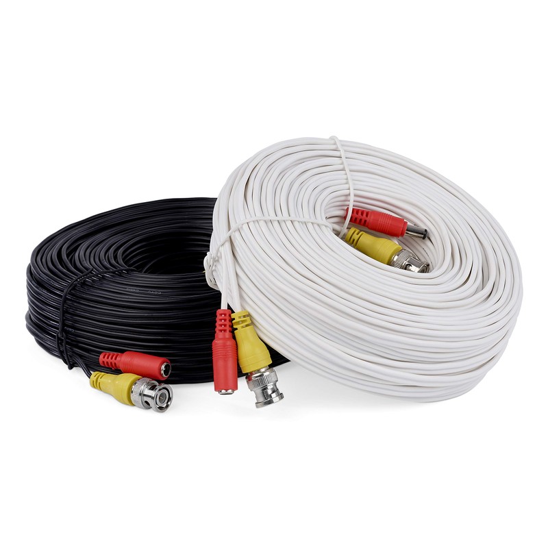 SSL BNC Video Power Cable For CCTV Camera DVR Security