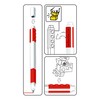 IQ Gel Pen - Red + Minifigure, 1 Piece
