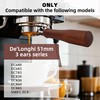 ShanSon Espresso 51mm Bottomless Portafilter with Stainless Steel 3 Ears