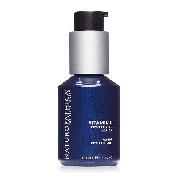 Naturopathica Vitamin C Revitalizing Lotion - Ultra-light Daily Facial Moisturizer w/Rose & Orange Oils and Kudzu Extract, 1.7 oz. (50 ml)