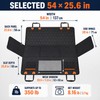 SucceBuy Dog Back Seat Extender with Hard Bottom, Mesh Window